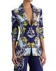 ALICE + OLIVIA Women's Hope Printed Fitted Blazer - 4