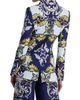 ALICE + OLIVIA Women's Hope Printed Fitted Blazer - 5