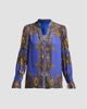ALICE + OLIVIA Women's Ilan Smocked-Sleeve Blouse - 1