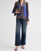 ALICE + OLIVIA Women's Ilan Smocked-Sleeve Blouse - 2