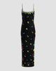 ALICE + OLIVIA Women's Julia Beaded Floral Sequin Column Gown - 7