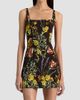 ALICE + OLIVIA Women's Julia Floral Print Mini Dress - 4