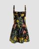 ALICE + OLIVIA Women's Julia Floral Print Mini Dress - 7