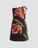 ALICE + OLIVIA Women's Katia Strapless Floral Appliqué Mini Dress - 1