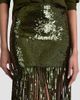 ALICE + OLIVIA Women's Kendra Sequin Fringe Maxi Skirt - 5