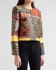 ALICE + OLIVIA Women's Kidman Patchwork Jacket - 4