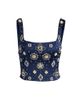 Alice + Olivia Women's Lilianna Embellished Corset Top - 1