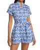 ALICE + OLIVIA Women's Lucy Geometric Cotton-Blend Romper - 3