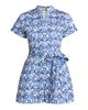 ALICE + OLIVIA Women's Lucy Geometric Cotton-Blend Romper - 8