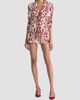 ALICE + OLIVIA Women's Macey Floral Linen-Blend Fitted Blazer - 2