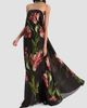 ALICE + OLIVIA Women's Maricela Strapless Voluminous Scarf Maxi Dress - 6