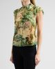 ALICE + OLIVIA Women's Martel Scenic Flutter-Sleeve Blouse - 4