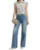 ALICE + OLIVIA Women's Minda Printed Silk Pleated Blouse - 2