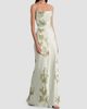 ALICE + OLIVIA Women's Montana Floral-Embellished Cowlneck Maxi Dress - 2