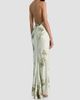 ALICE + OLIVIA Women's Montana Floral-Embellished Cowlneck Maxi Dress - 3