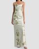 ALICE + OLIVIA Women's Montana Floral-Embellished Cowlneck Maxi Dress - 4