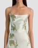 ALICE + OLIVIA Women's Montana Floral-Embellished Cowlneck Maxi Dress - 7