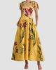 ALICE + OLIVIA Women's Oriana Floral Cotton-Blend Maxi Dress - 2