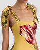 ALICE + OLIVIA Women's Oriana Floral Cotton-Blend Maxi Dress - 5