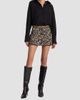 ALICE + OLIVIA Women's Rubi Embellished Micro Mini Skirt - 2