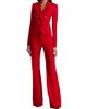 ALICE + OLIVIA Women's Sable Double-Breasted Crop Blazer - 2