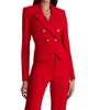 ALICE + OLIVIA Women's Sable Double-Breasted Crop Blazer - 4