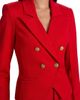 ALICE + OLIVIA Women's Sable Double-Breasted Crop Blazer - 6