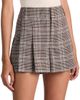 Alice + Olivia Women's Scarlet Plaid Flutter Shorts - 4