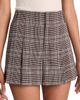 Alice + Olivia Women's Scarlet Plaid Flutter Shorts - 6