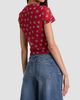 ALICE + OLIVIA Women's Tess Soccer Print T-Shirt - 3