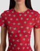 ALICE + OLIVIA Women's Tess Soccer Print T-Shirt - 5