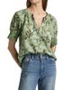 Alice + Olivia Women's Thalia Printed Puff-Sleeve Blouse - 3