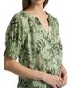 Alice + Olivia Women's Thalia Printed Puff-Sleeve Blouse - 6