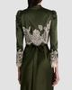 ALICE + OLIVIA Women's Thomasina Lace-Trim Crop Jacket - 3