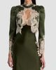 ALICE + OLIVIA Women's Thomasina Lace-Trim Crop Jacket - 4