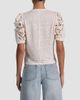 ALICE + OLIVIA Women's Tyler Lace-Sleeve Crewneck Top - 3