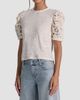 ALICE + OLIVIA Women's Tyler Lace-Sleeve Crewneck Top - 6
