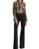 ALICE + OLIVIA Women's Wan Tarot-Printed Silk Blouse - 2