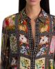 ALICE + OLIVIA Women's Wan Tarot-Printed Silk Blouse - 6