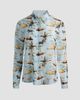 ALICE + OLIVIA Women's Willa Staceface Silk Button-Front Top - 1