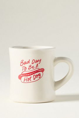Alice & Wonder Stoneware Hot Dog Diner Mug