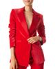 Alice And Olivia Alica and Olivia Justin Velvet One Button Blazer - 1