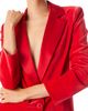 Alice And Olivia Alica and Olivia Justin Velvet One Button Blazer - 5