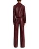 Alice And Olivia Alice and Olivia Alex Faux Leather Boxy Jacket - 3