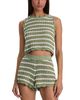 Alice And Olivia Alice and Olivia Amity Pointelle Knit Tank - 2