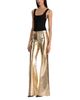 Alice And Olivia Alice and Olivia Andrew Faux Leather Flared Pants - 4