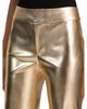 Alice And Olivia Alice and Olivia Andrew Faux Leather Flared Pants - 5