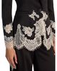 Alice And Olivia Alice and Olivia Breann Lace Trim Blazer - 5