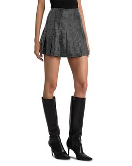 Alice And Olivia Alice and Olivia Carter Embellished Mini Skirt