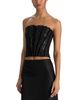 Alice And Olivia Alice and Olivia Cosette Strapless Corset Top - 5